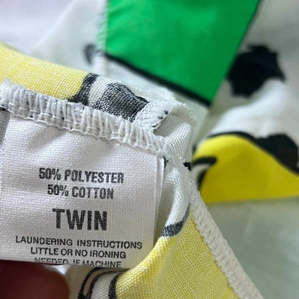 90s Vintage Disney 101 Dalmatians Twin Sheet Set Made in USA